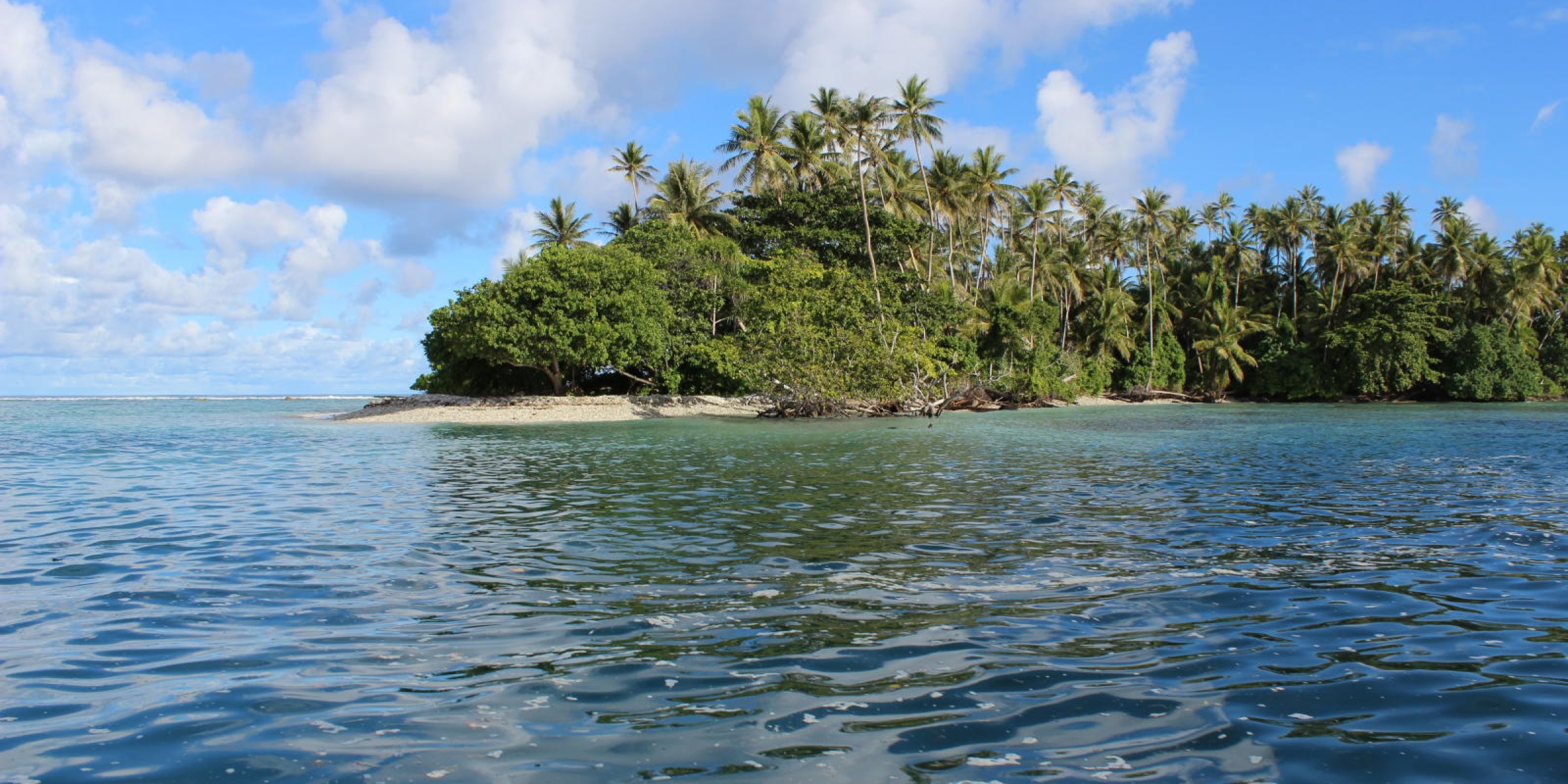 A view of one of the islands of Micronesia. Credit: World Bank